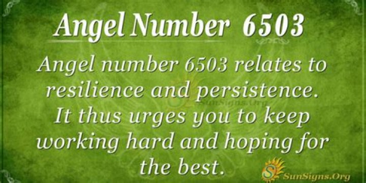 6503 angel number