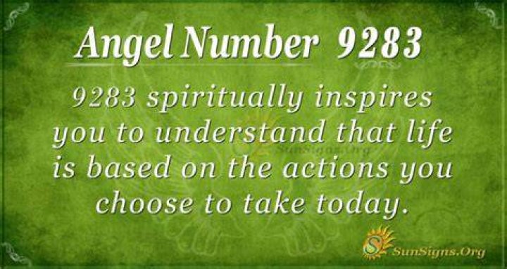 9283 angel number
