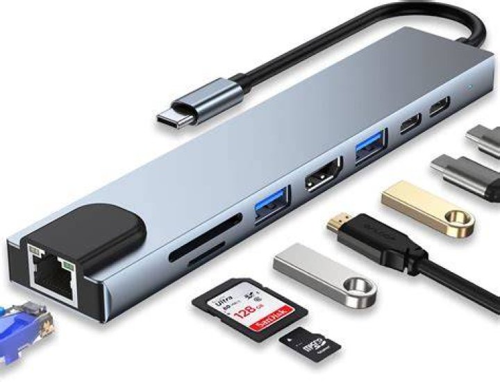 A charging dongle shows the amount of current passing to a fully charged smartphone