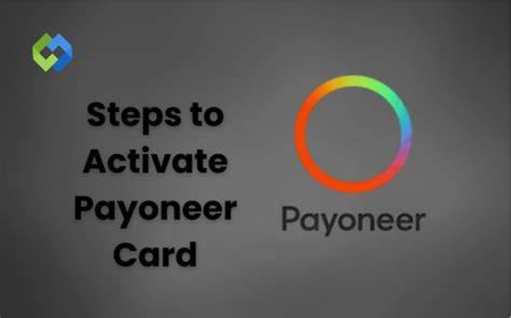 Activate Payoneer card