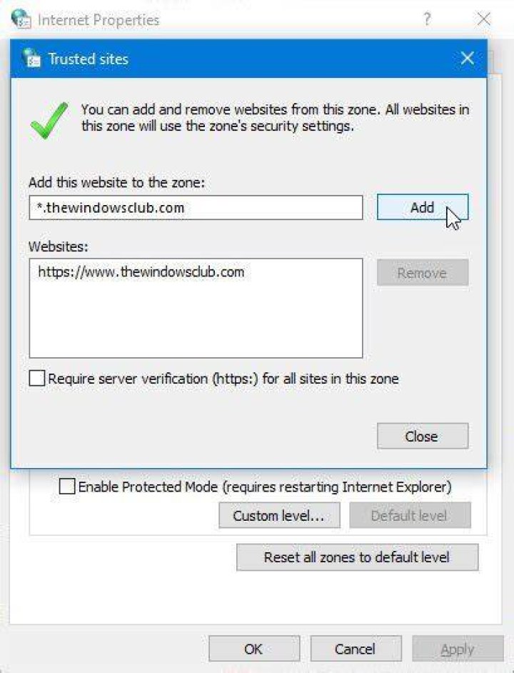 add trusted site add trusted site There was a problem connecting to Adobe online