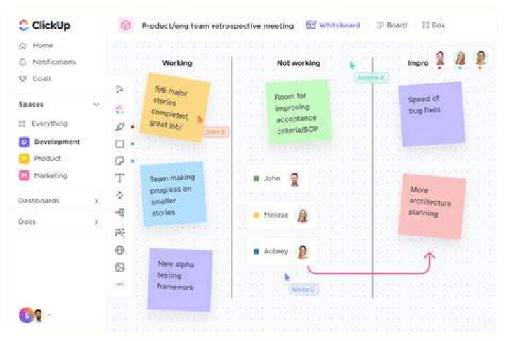 Adding team members in Whiteboard