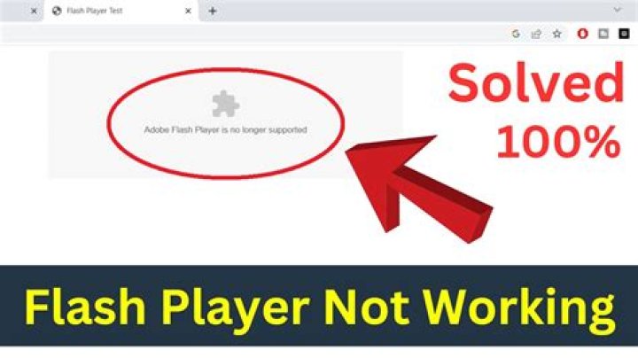 Adobe Flash Player not recognized by Internet Explorer