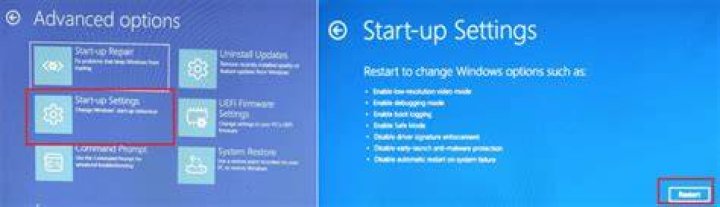 advanced options startup settings advanced options startup settings There was a problem connecting to adobe online