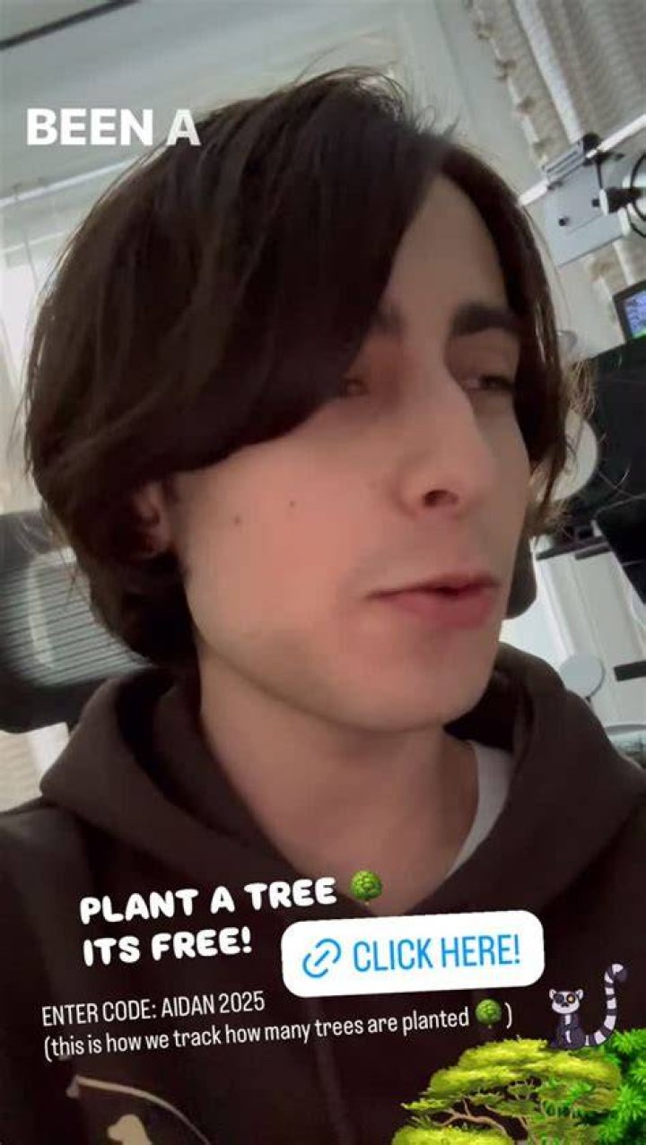 Aidan Gallagher environmental activism