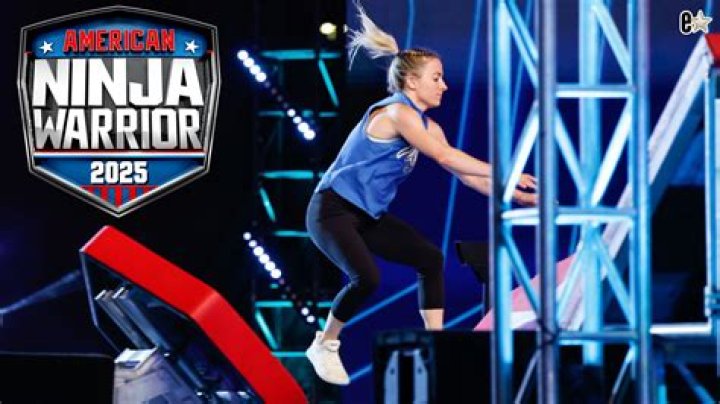 American Ninja Warrior's Drew Drechsel celebrating