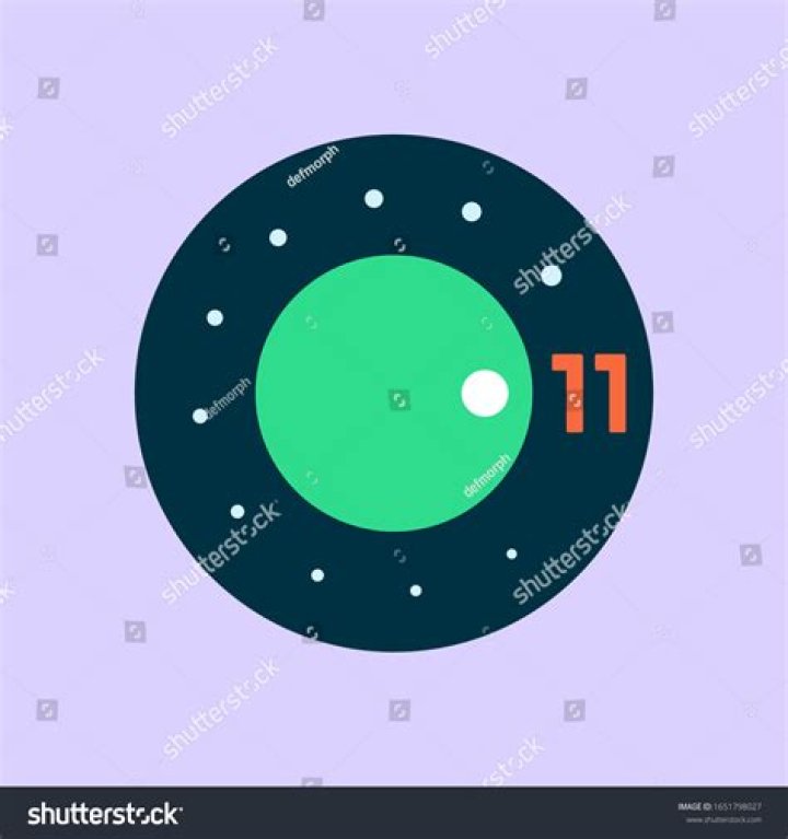 Android 11 stock photo with Google colors 5 Android 11 stock photo with Google colors 5