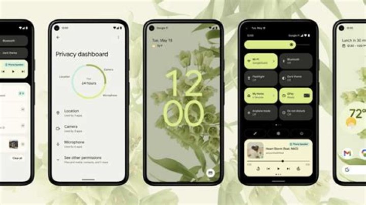 Android 12 Screens Android 12 Screens