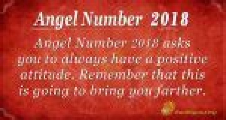 Angel Number 2018