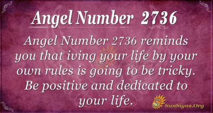 Angel Number 2736