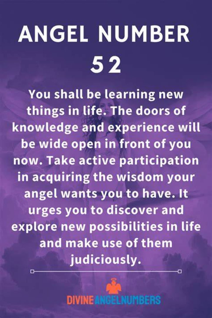 Angel Number 52