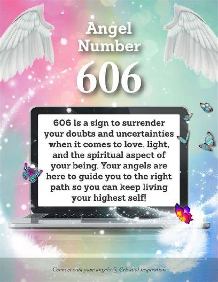 angel number 606