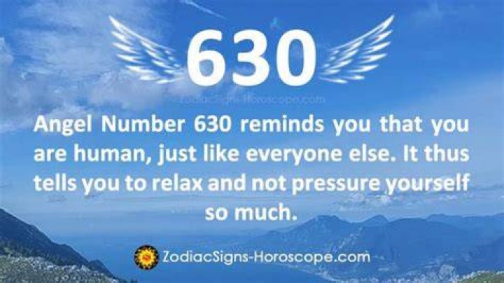 angel number 630