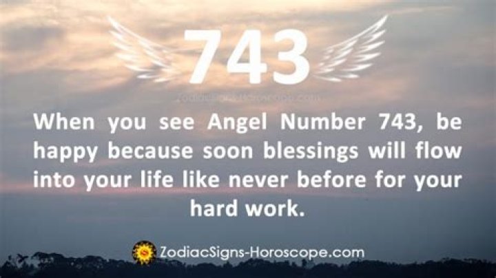 Angel Number 743