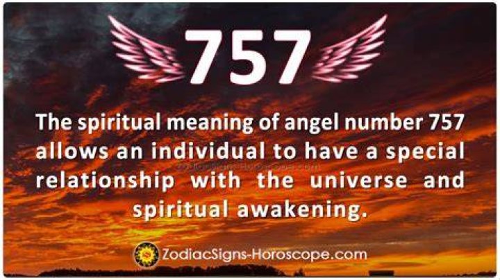 Angel Number 757
