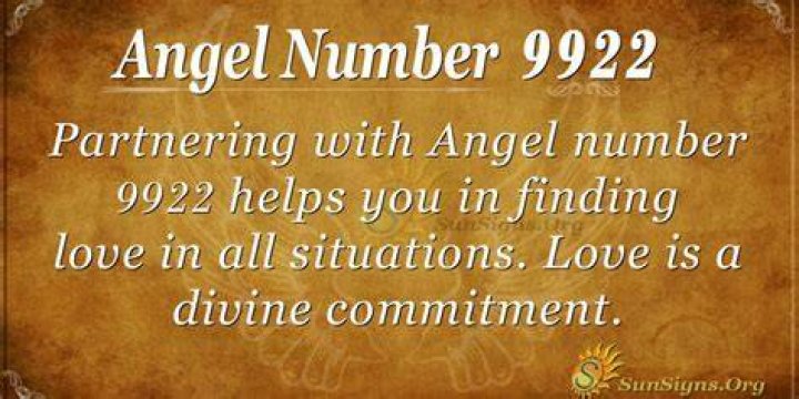 Angel Number 9922 Meaning: Divine Commitment