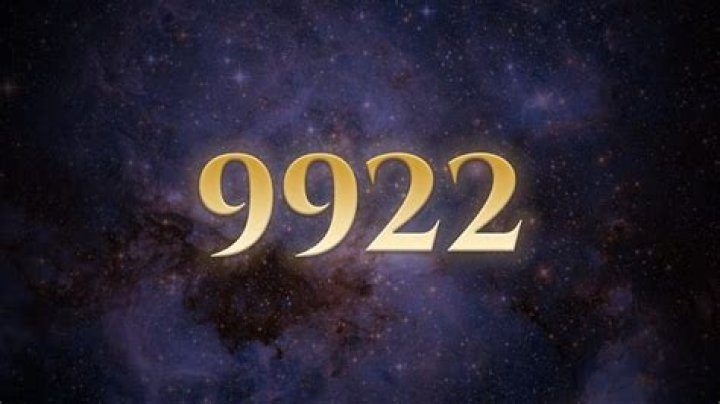 angel number 9922