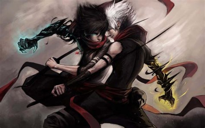 Anime characters fighting Anime characters fighting