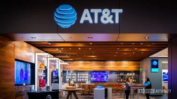 AT&T logo AA 2 ATT logo stock image 1