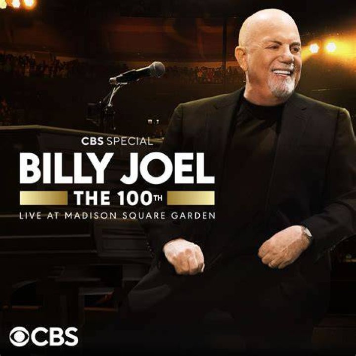 Billy Joel at Madison Square Garden.