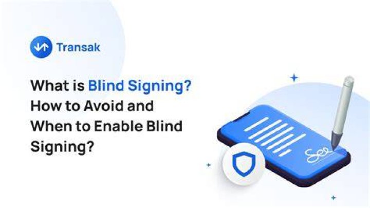 blind signing enabled ledger