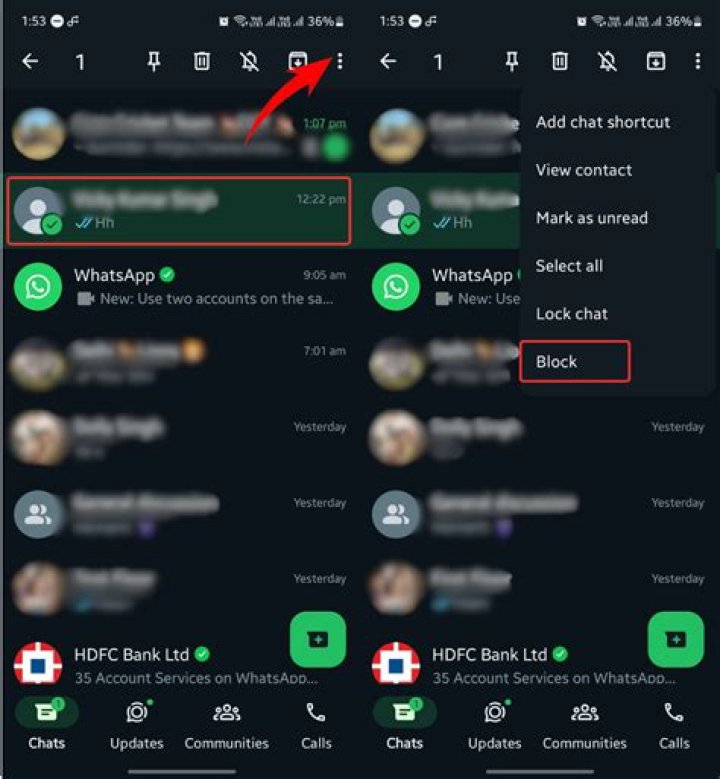 whatsapp business communication Block someone on WhatsApp