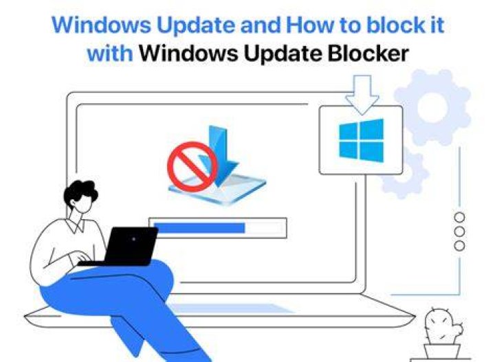 block windows update service