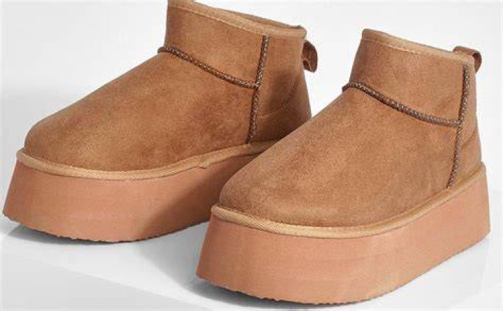 Boohoo Platform Cozy Boots