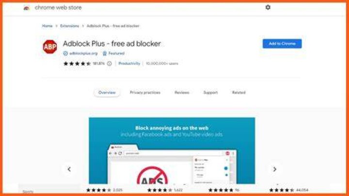 browser with adblock feature