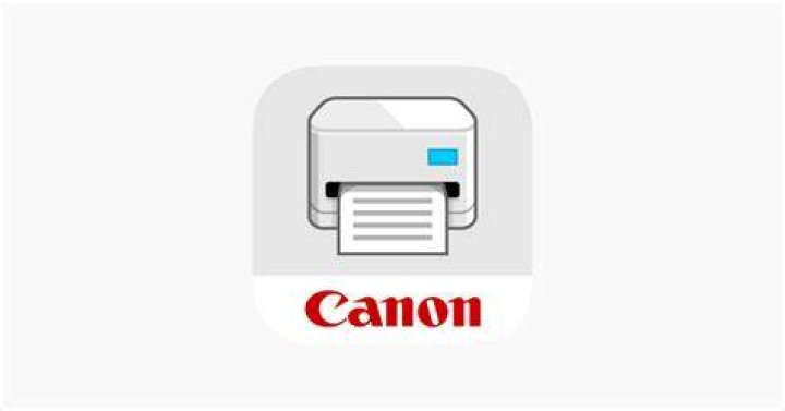 Canon Print app next to Canon printer Canon Print app next to Canon printer