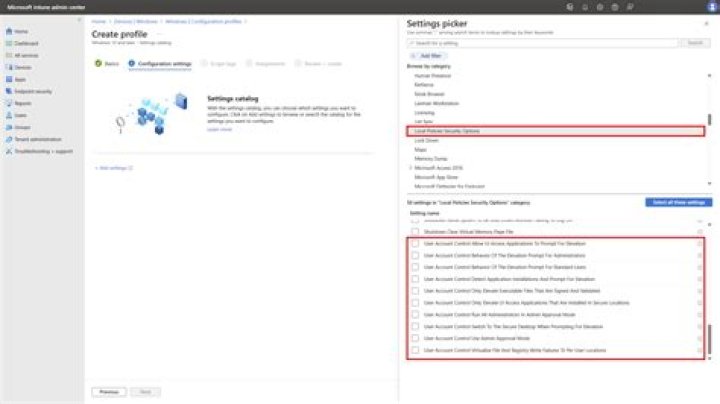 change active plan settings