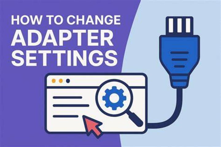 Change adapter settings to fix windows 11 VPN error 720