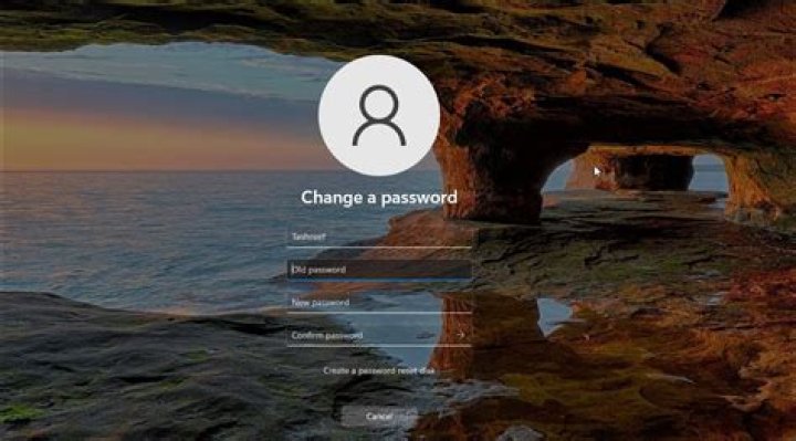 Change password in Windows 11