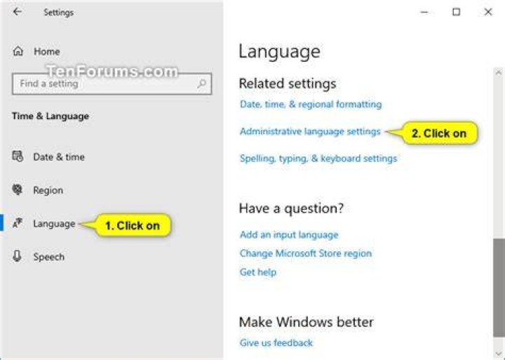 Change system locale