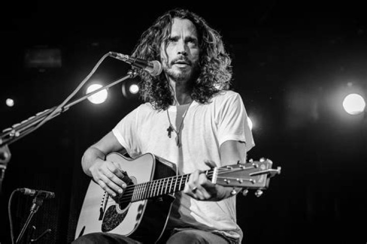 Chris Cornell performing