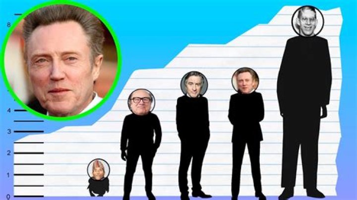 christopher walken height christopher walken height