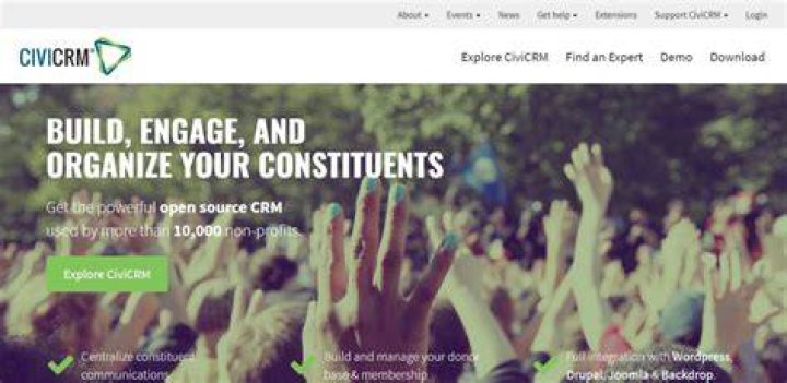CiviCRM - free fundraising software