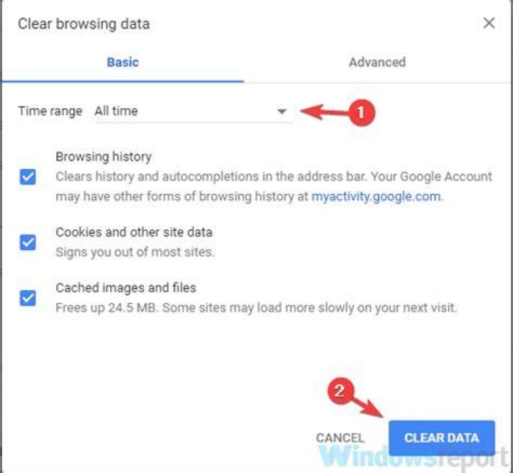 clear browsing data chrome clear browsing data slack won't open links