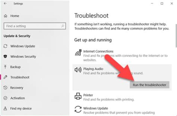 Click on more troubleshoot information.