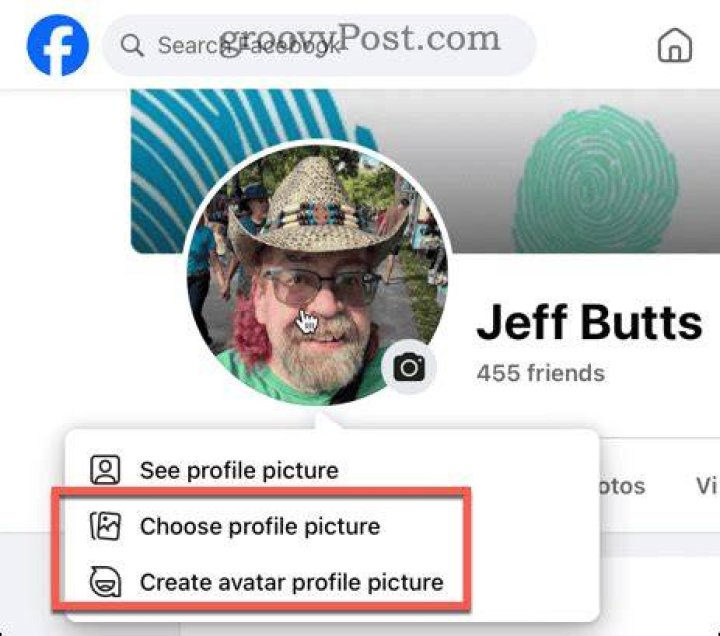 click your profile picture click your profile picture