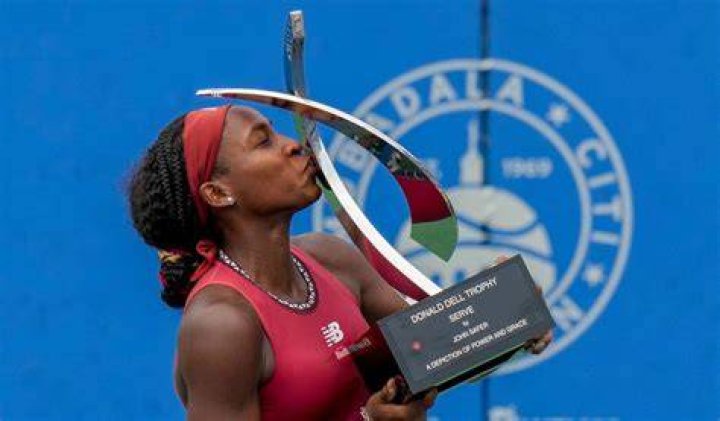 Coca Gauff wins the title in Washington