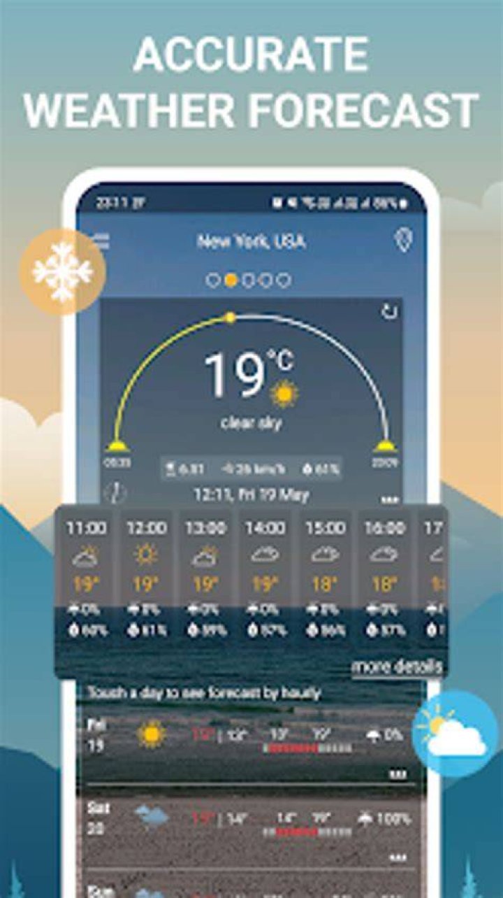 Community-driven weather forecast app for Android