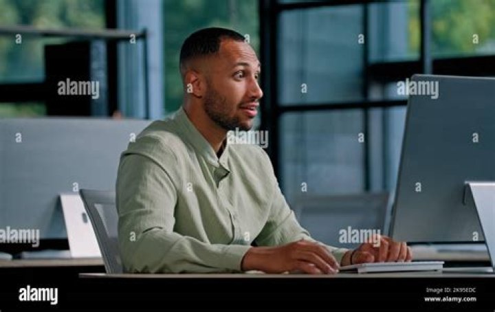 Computer user at desk - Browser does not support desktop notifications