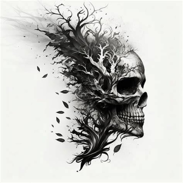 Cool Skull Tattoos on the Hand