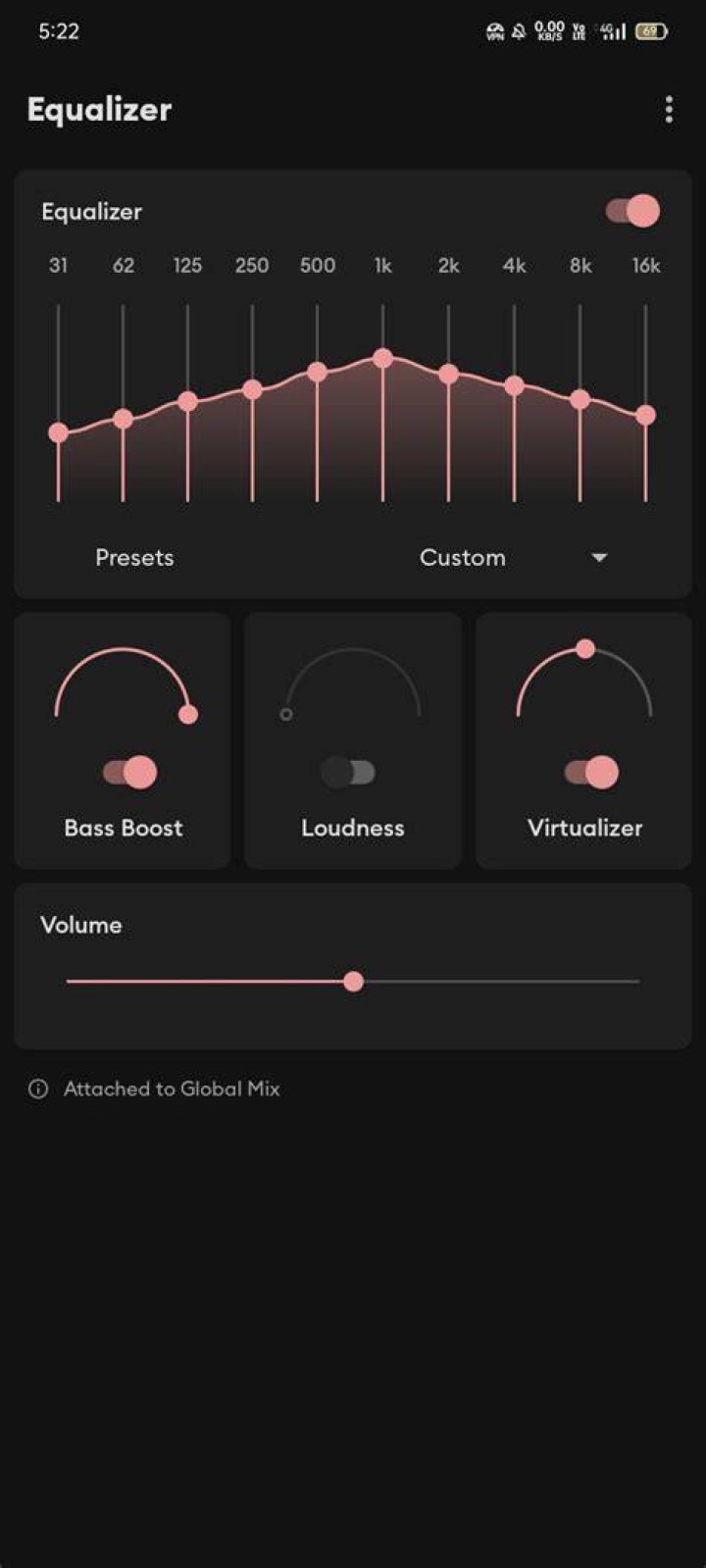 custom equalizer settings