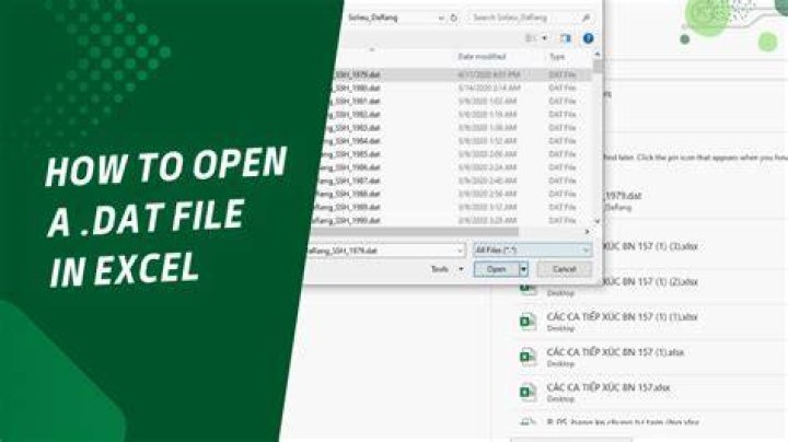 DAT file type - how to open