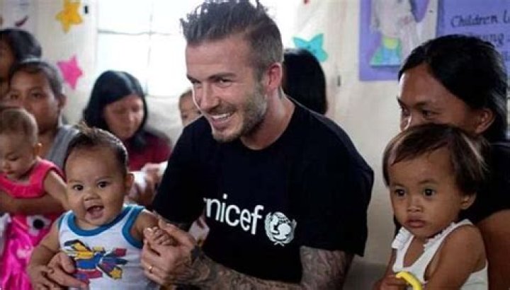 david beckham charity work david beckham charity work