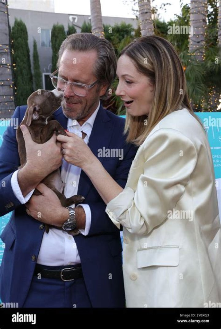 Dean E. Johnsen and Judy Greer