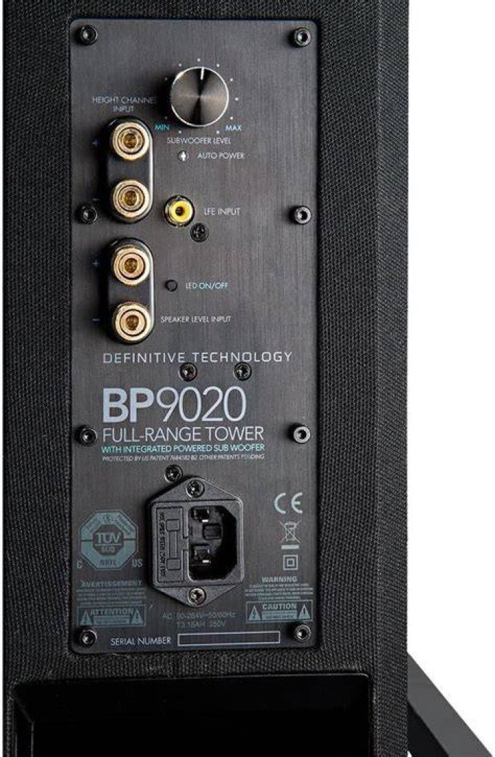 Definitive Technology BP-9020 tower speaker Definitive Technology BP-9020 - Black friday tower speakers