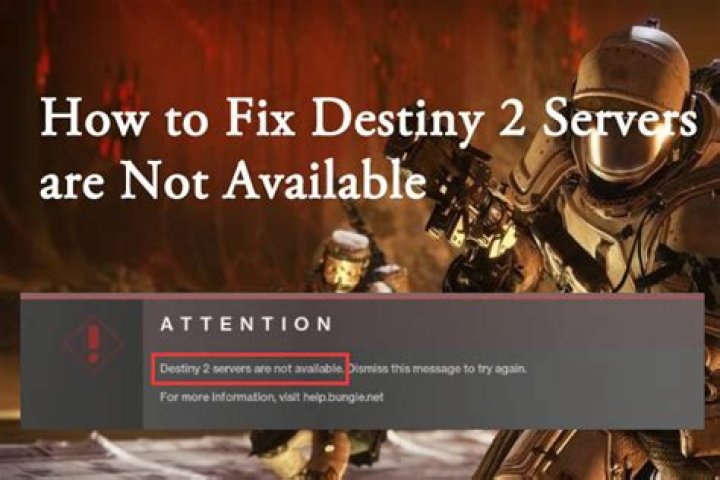 Destiny 2 servers crashing